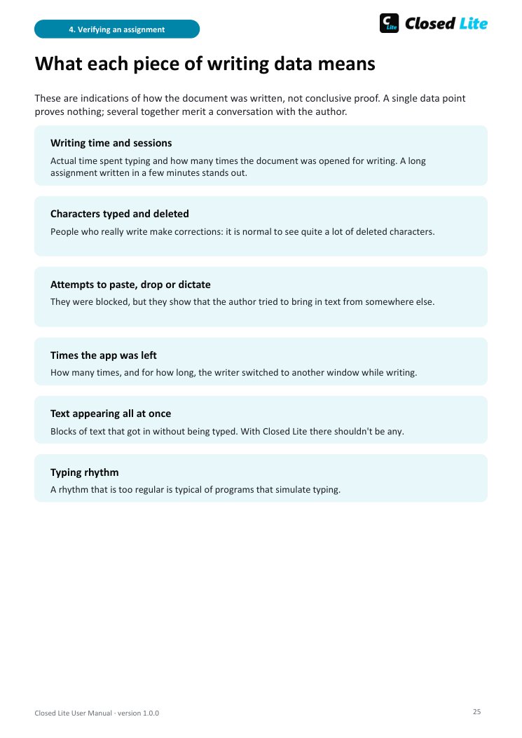 A page of the manual: the replay window